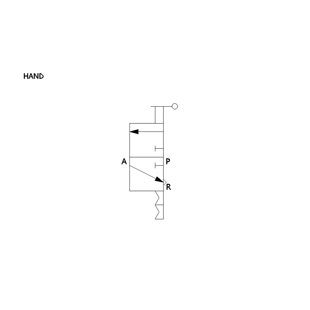 HBV10-10 PISCO MECHANICAL VALVE<BR>3 WAY 10MM TUBE UNION, KNOB ADJ